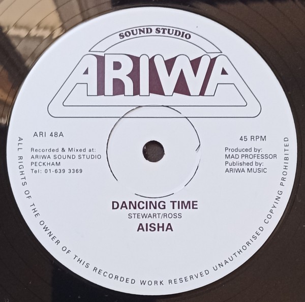 Aisha - Dancing Time / The Creator  (12") (Near Mint (NM or M-)) - 4286929902