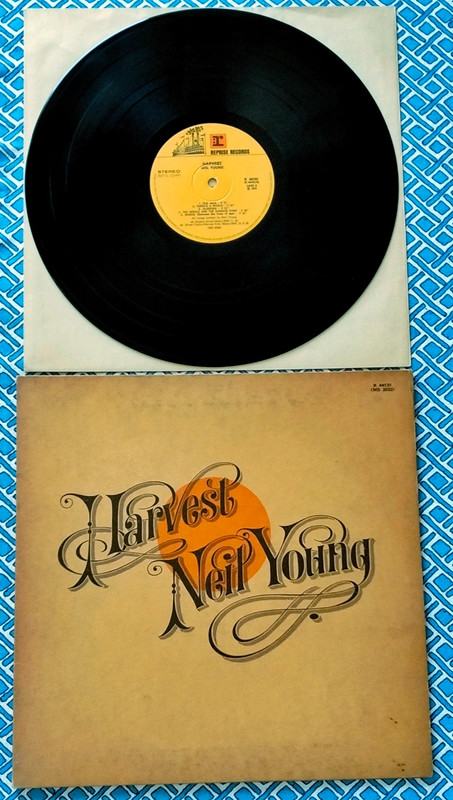 Neil Young Harvest Vinile Originale Prima Stampa ITA 1972 Gatefold+Poster