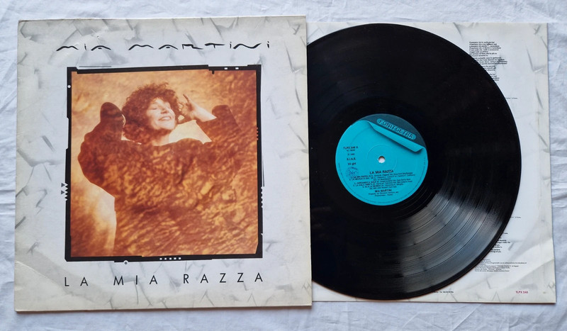 Mia Martini La mia razza Lp 33 giri del 1990 La nevicata