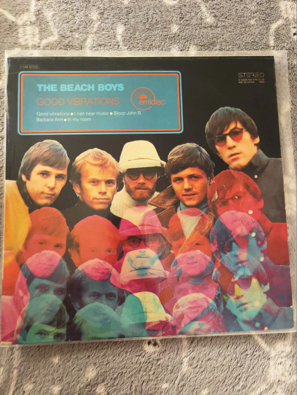 The Beach Boys - Good Vibrations vinyl Emidisc Records 1970