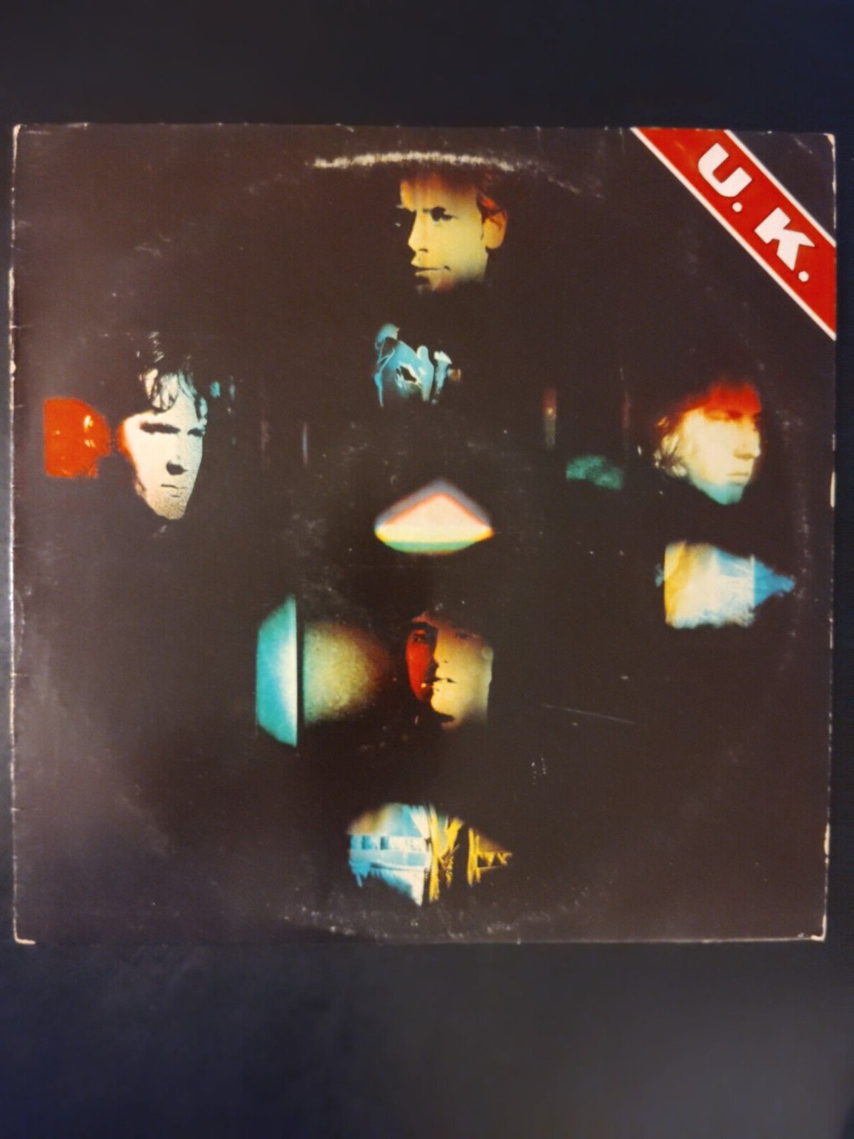 U.K. - U.K. (self titled) 33rpm 12" LP Holdworth Bruford Wetton Jobson Fusion