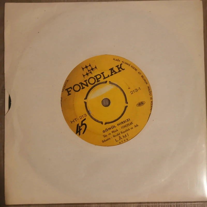 🇹🇷 Türk sanat müziği Necdet Koyutürk orchestre 7" 45 tours pressage turc record