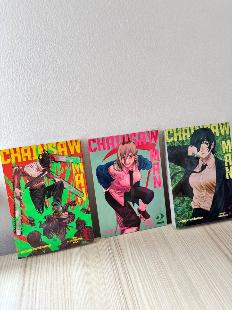 Motosega Uomo Vol. Set manga 1-3 zirconi