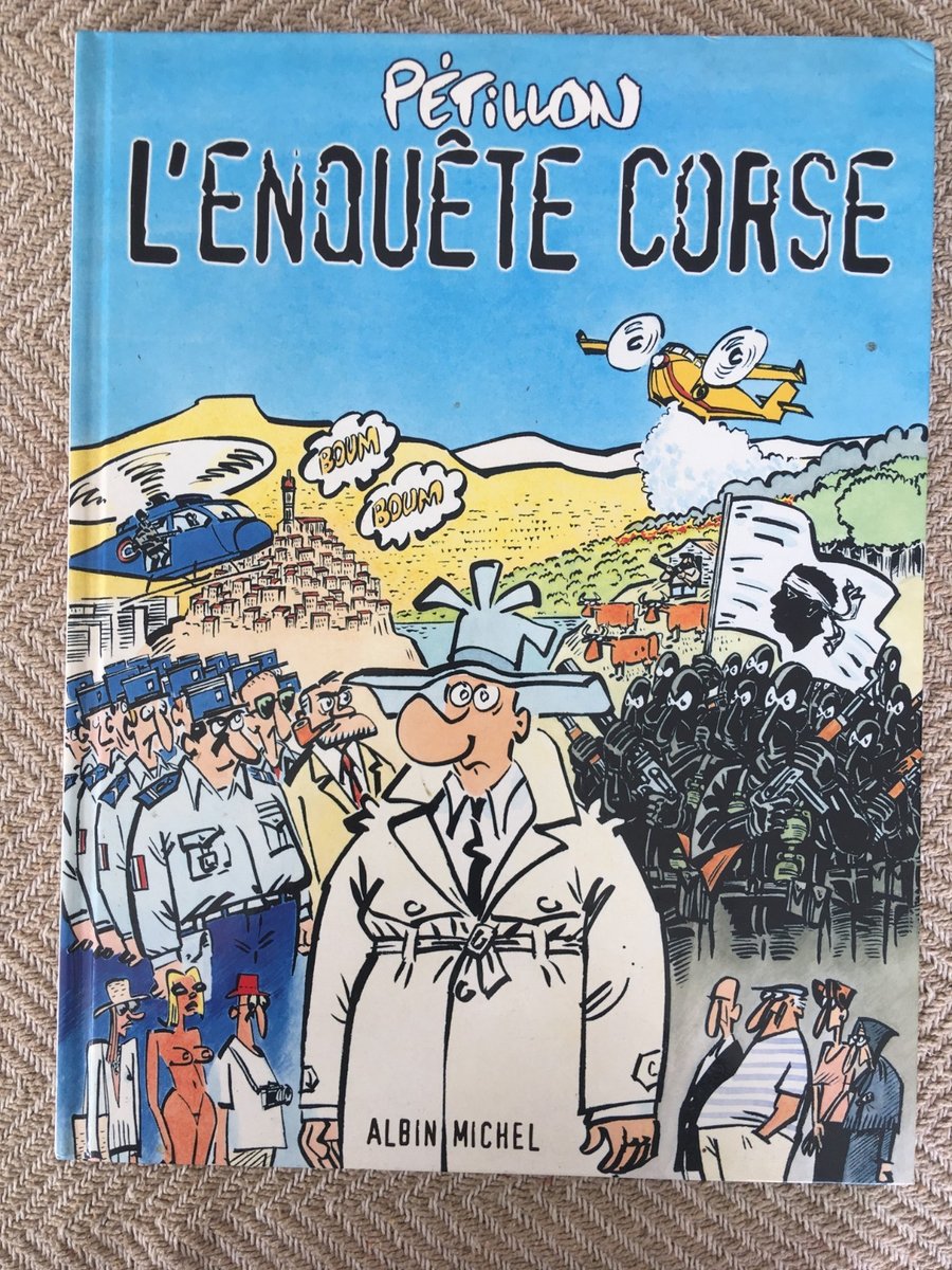 Y3 BD - L'ENQUÊTE CORSE - PETILLON - ÉDITION ORIGINALE - EO ALBIN MICHEL