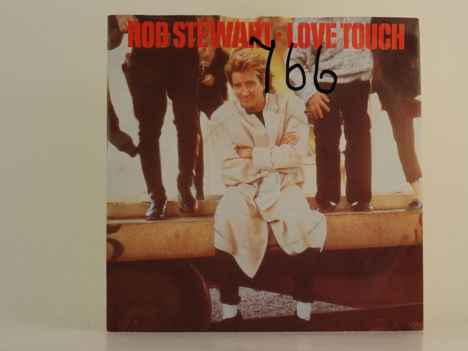 ROD STEWART LOVE TOUCH (84) 2 Track 7" Single including Picture Sleeve WARNER BR