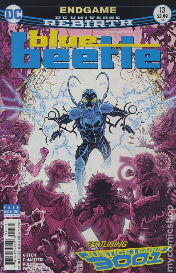 Blue Beetle #13A VF 2017 Stock Image