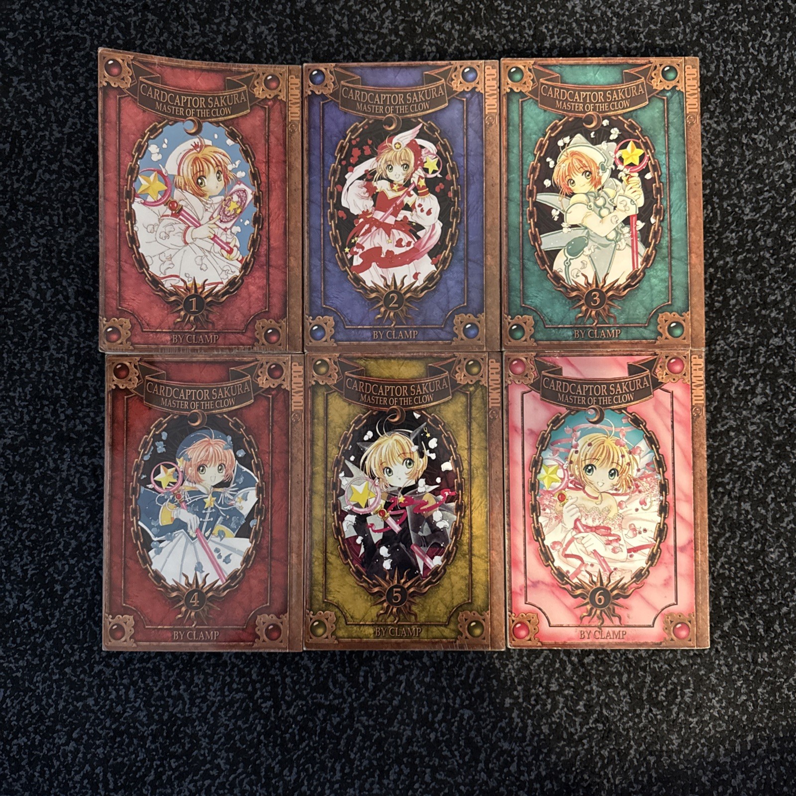 Cardcaptor Sakura Master of the Clow Manga Lotto Vol 1-6