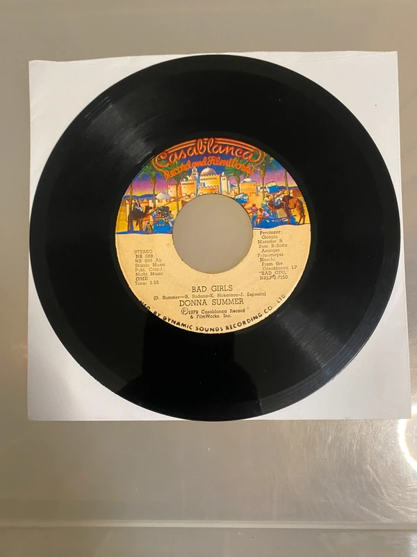 Donna Summer - Bad Girls / On My Honor 7"