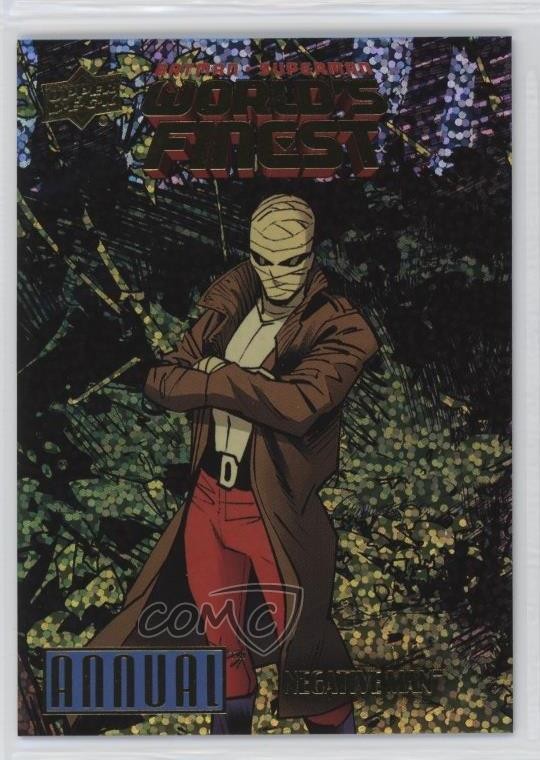 2023-24 DC Annual Batman/Superman World’s Finest Sparkle 60/99 Negative Man 0q8h