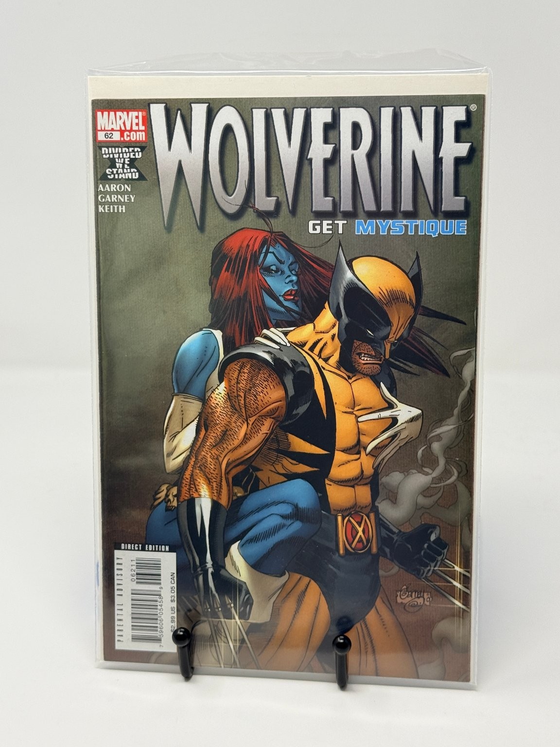 Wolverine #62 Aaron Garney Marvel Comics 2008 Edizione Diretta GET MYSTIQUE