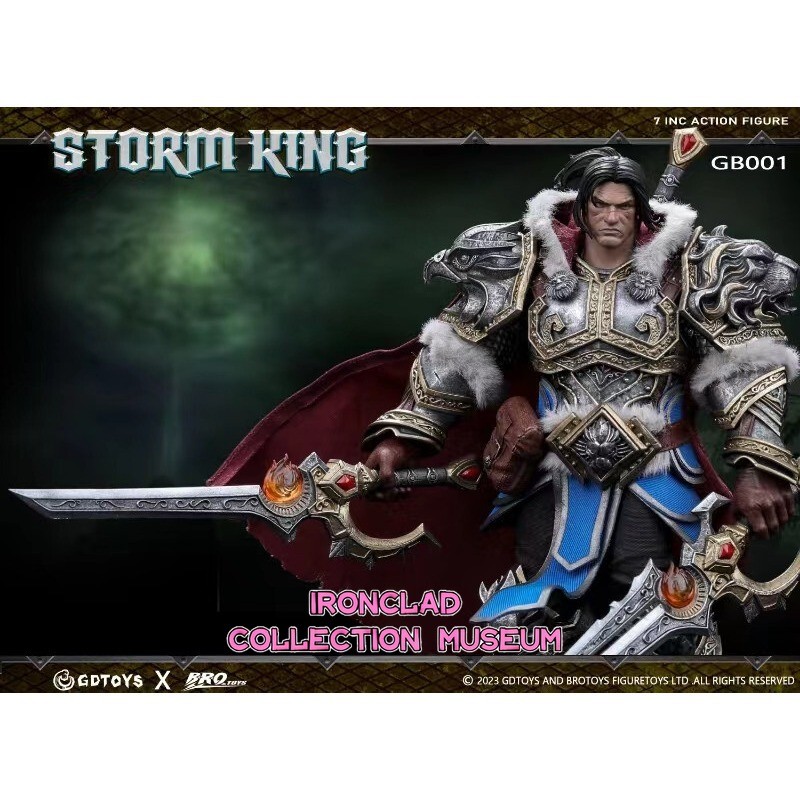 NEW GDTOYS X BROTOYS Storm King Tile King 1/12 Action Figure Model in Stock