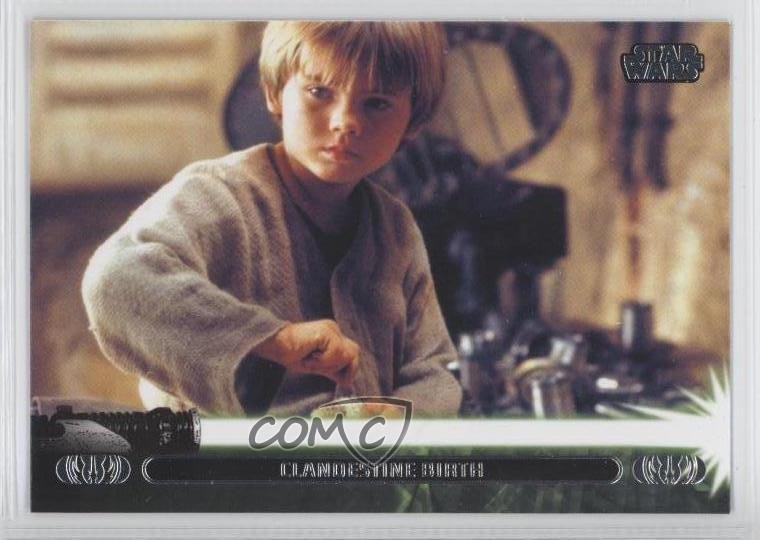 2013 Topps Star Wars Jedi Legacy Clandestine Birth Anakin Skywalker #1A 0l2