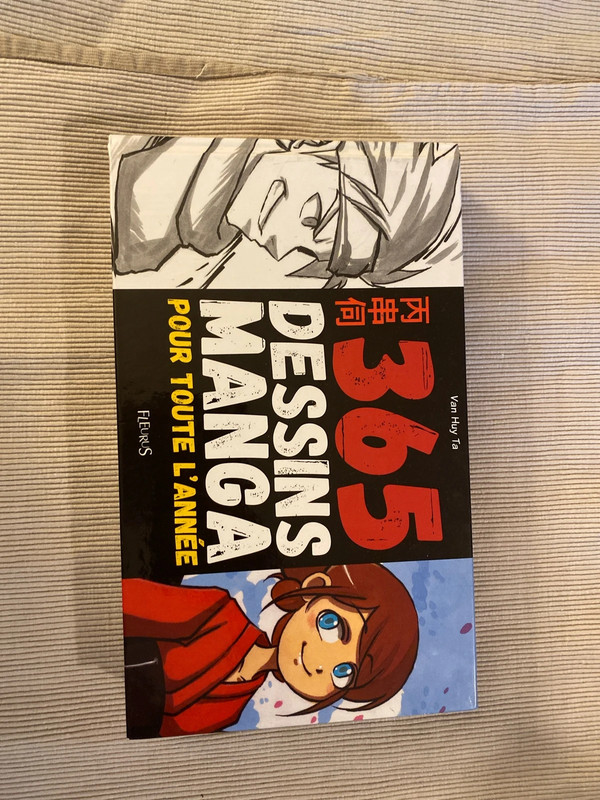Livre 365 dessins manga pour toute l��année