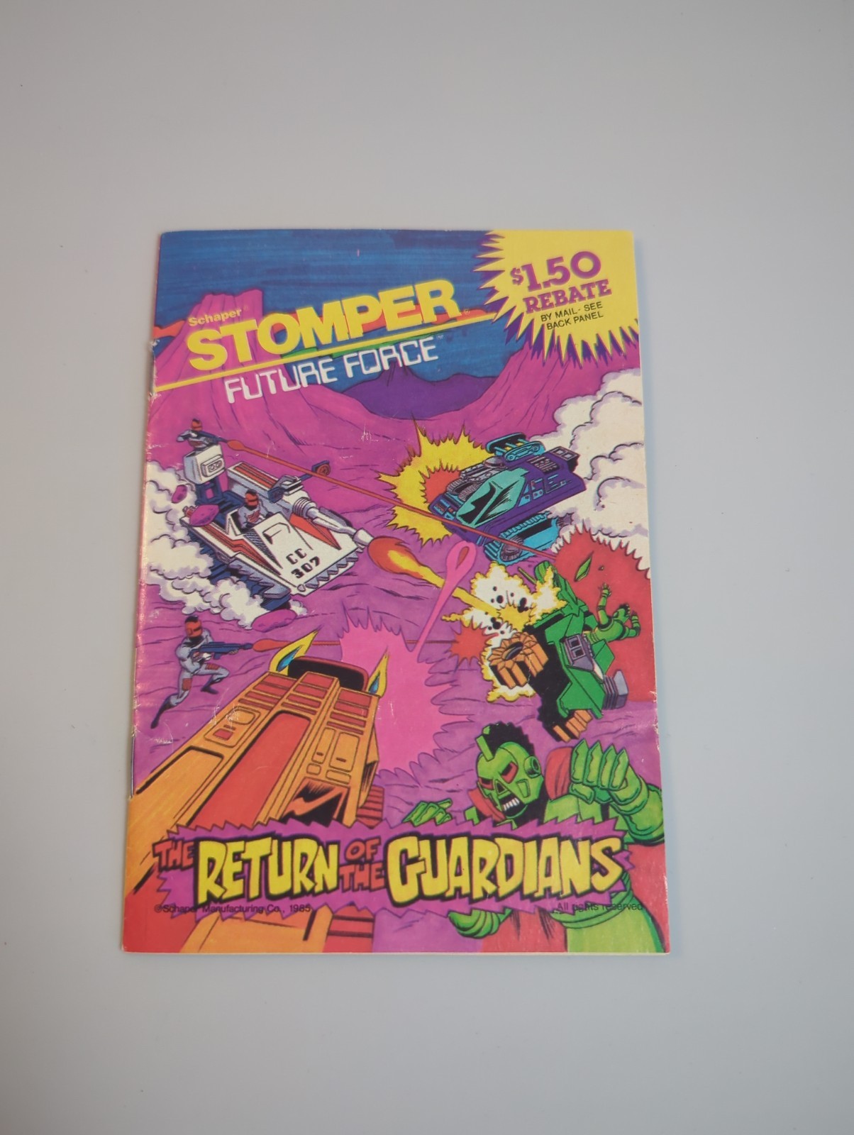 Schaper Stomper Future Force Mini Comic Insert The Return Of The Guardians