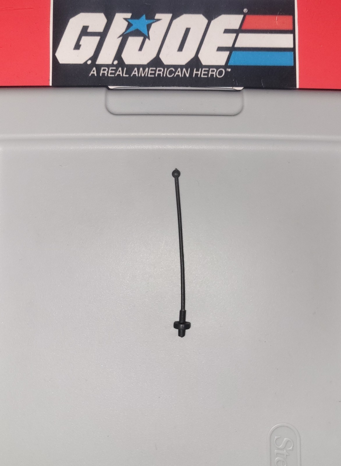 Antenna GI Joe Check Point Alpha 1985 parte originale anni 80 Hasbro ininterrotta