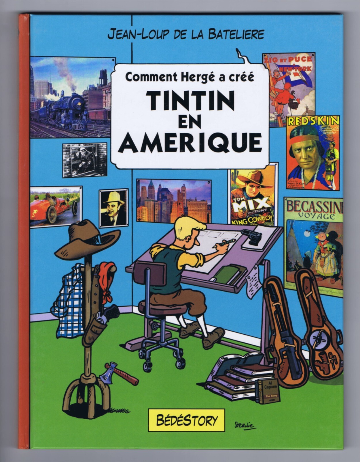 TINTIN / HERGÉ   Comment Hergé a créé TINTIN en AMERIQUE   BEDESTORY  2009