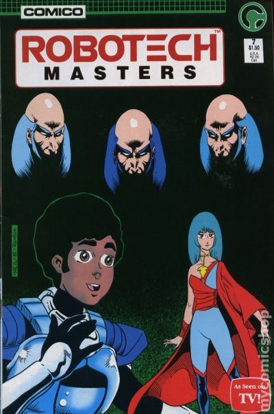 Robotech Masters #7 FN 1986 Immagine Stock