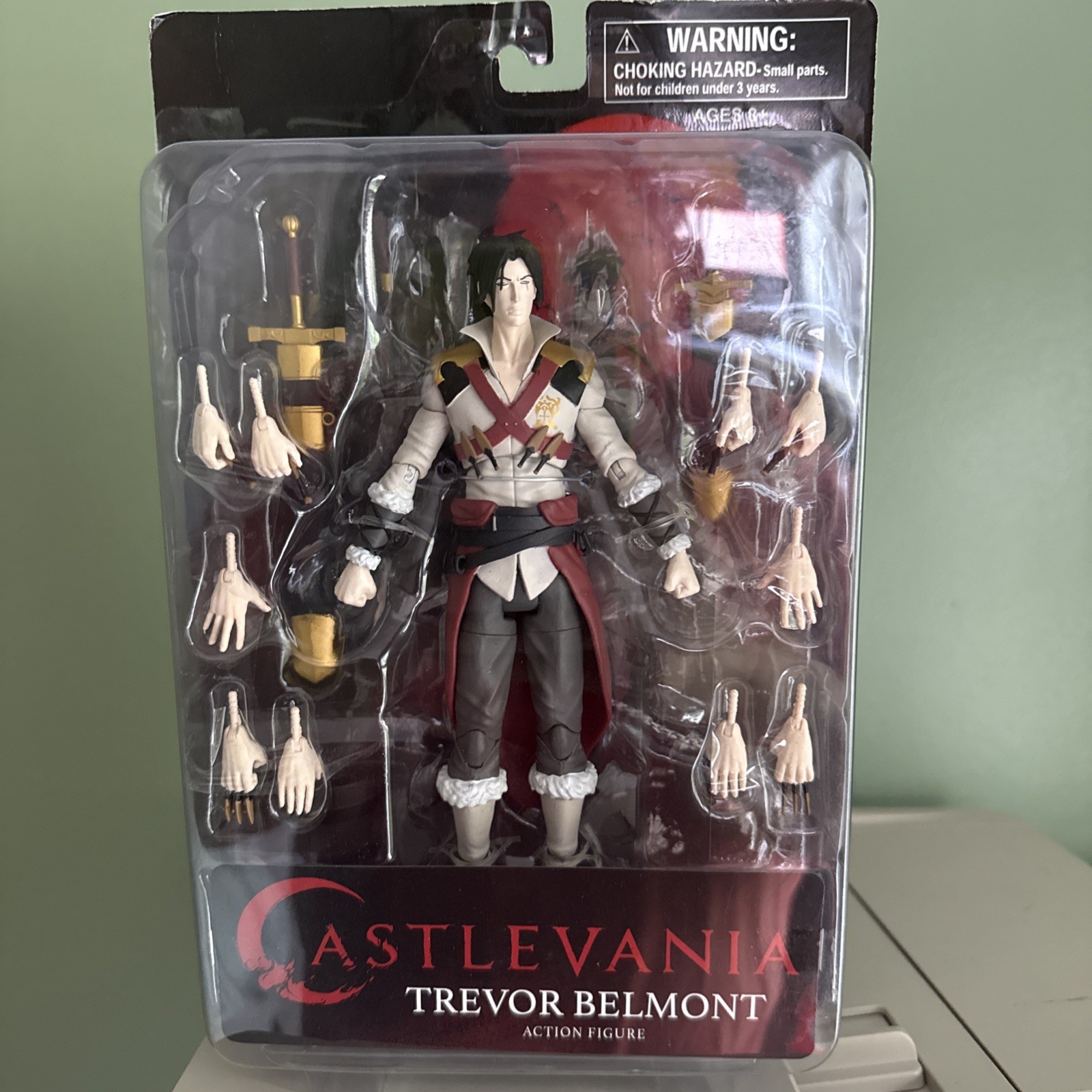2019 Castlevania Action Figure Trevor Belmont Diamond Select Toys Sealed