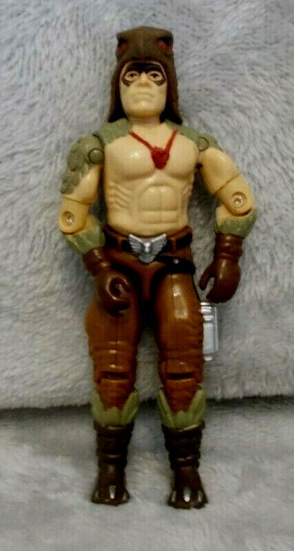 RARE Retro 1987 Hasbro - G.I Joe - Raptor - 3.75" Tall