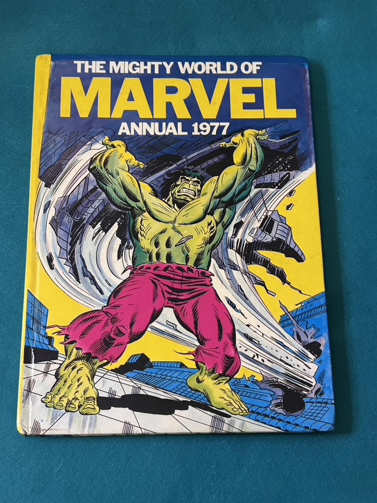 Vintage The Might World of Marvel 1977 Annual