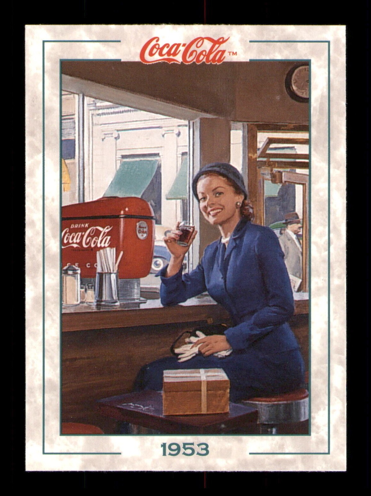 163 Arte Originale - 1953 Coca-Cola 1994 Collect-A-Card TCG CCG