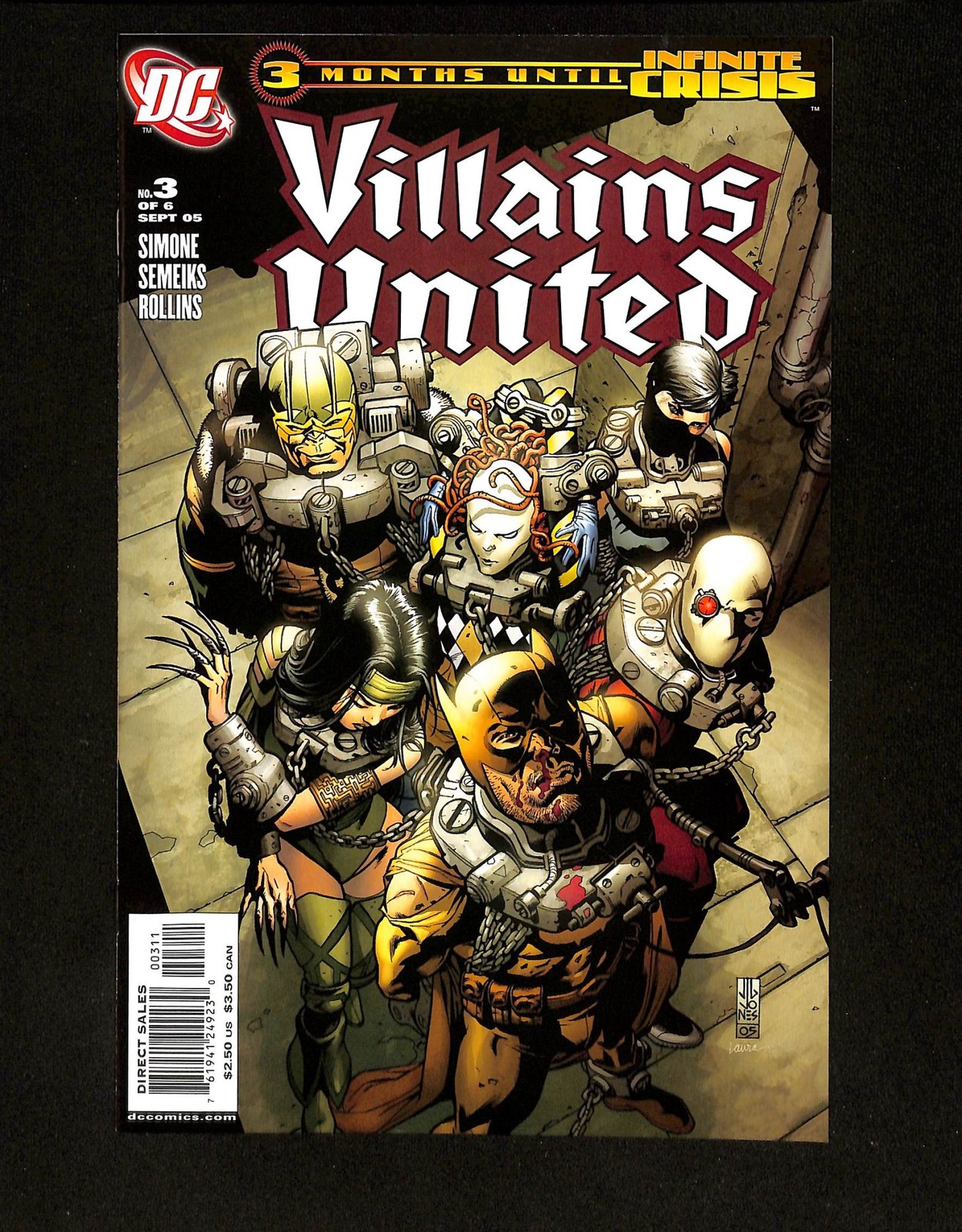 Villains United #3 DC 2005