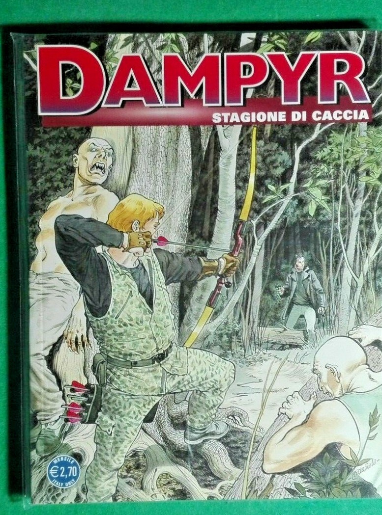 R@RO  FUMETTO BONELLI DAMPYR-STAGIONE DI CACCIA-N.125-NEW-EDICOLA-RIF.3720