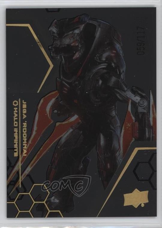 2024 Upper Deck Halo Legacy Collection Oro Aumentato /117 Jega 'Rdomnai 1wg2