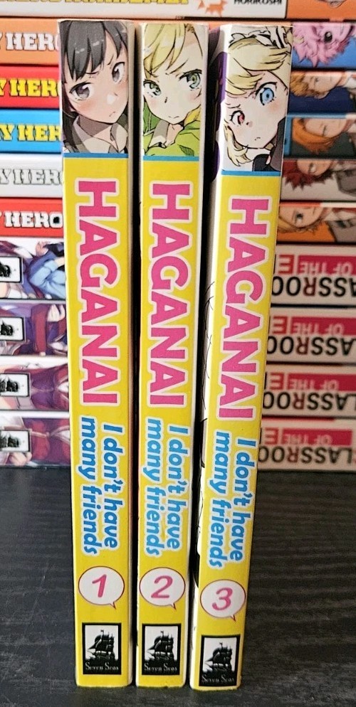 Manga Haganai I Don't Have Many Friends Vol 1-3 English  Volumes