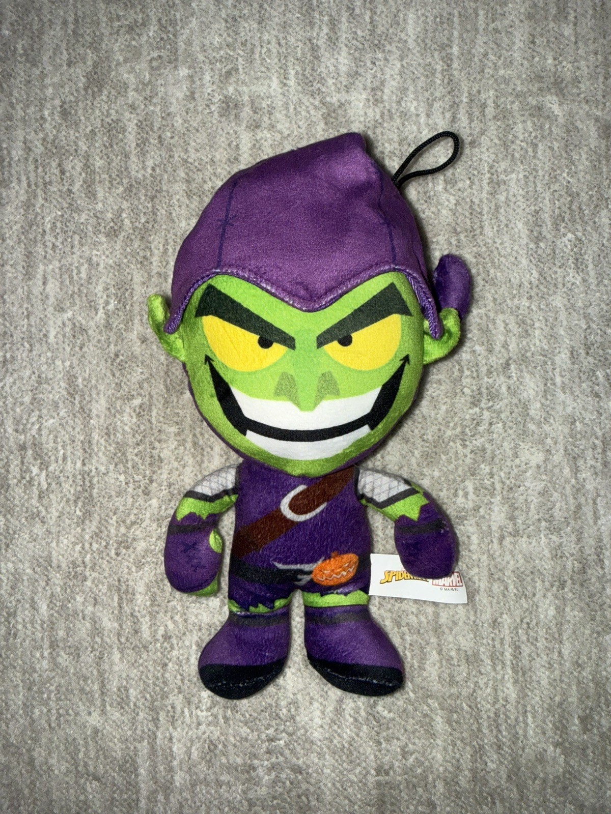 Peluche Goblin verde Marvel Spider Man usato in ottime condizioni 10"