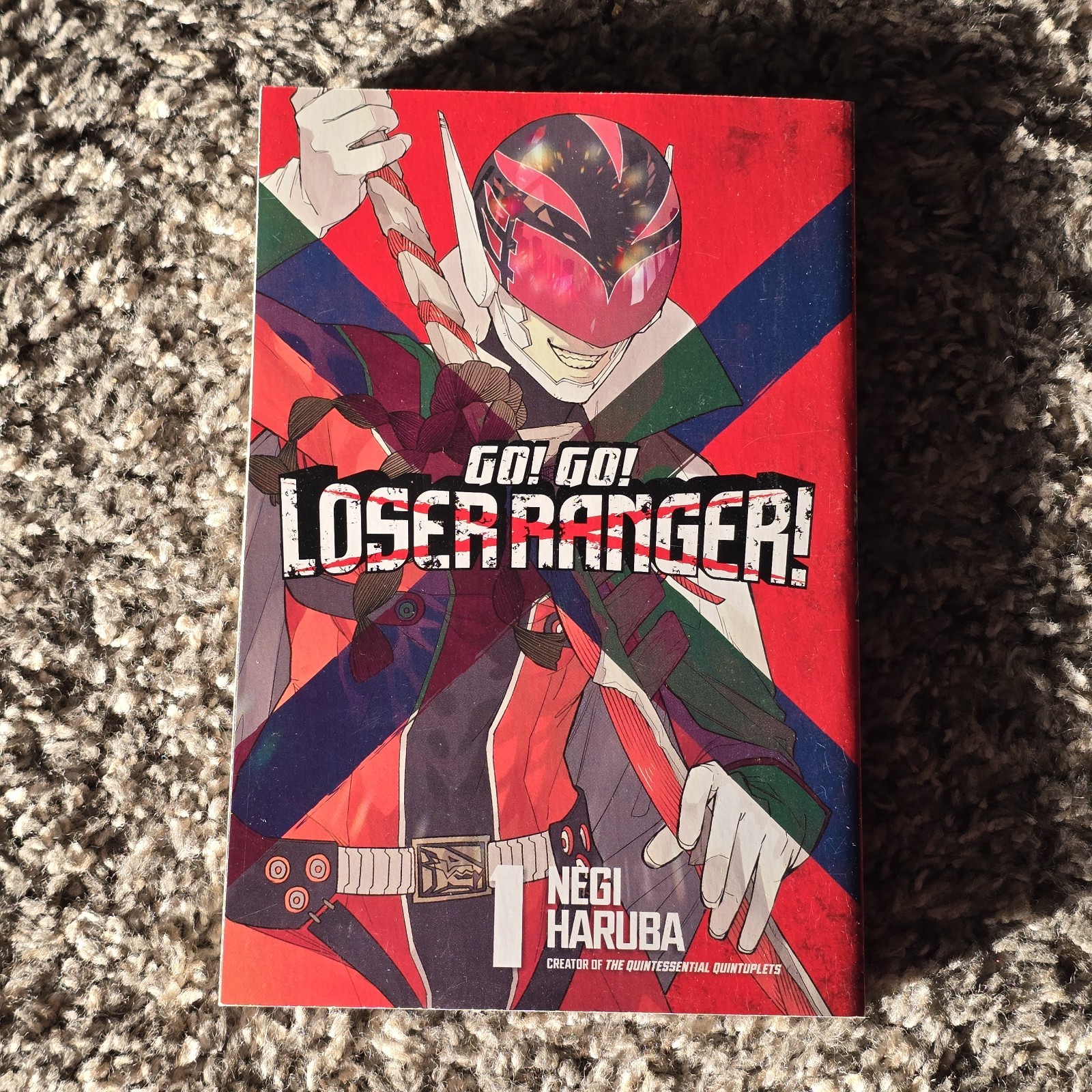 Go Go Loser Ranger Vol 1 manga inglese Kodansha fumetti Negi Haruba brossura