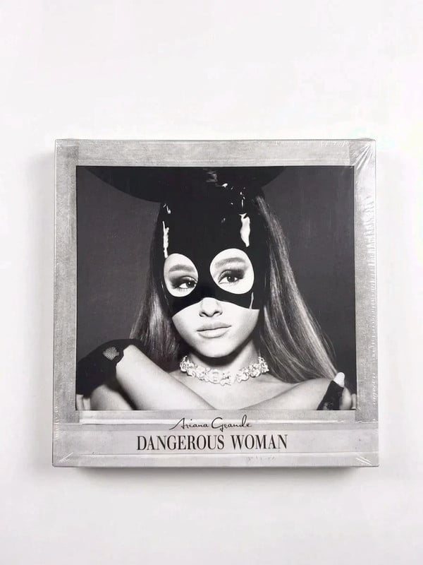 Ariana Grande Dangerous Woman Vinyl Album LP Black Edition