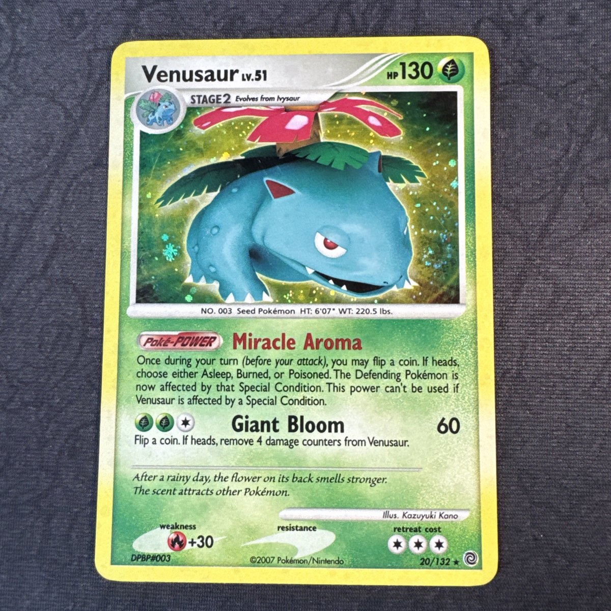 Venusaur 20/132 Secret Wonders Holo Pokemon