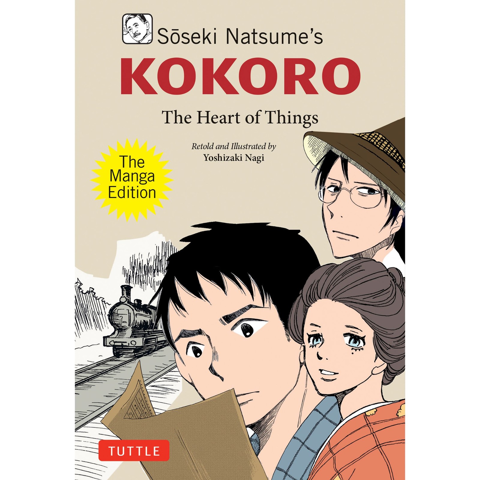TUTTLE PUBLISHING Soseki Natsume's Kokoro  The Manga Edition (English V.) by Sos