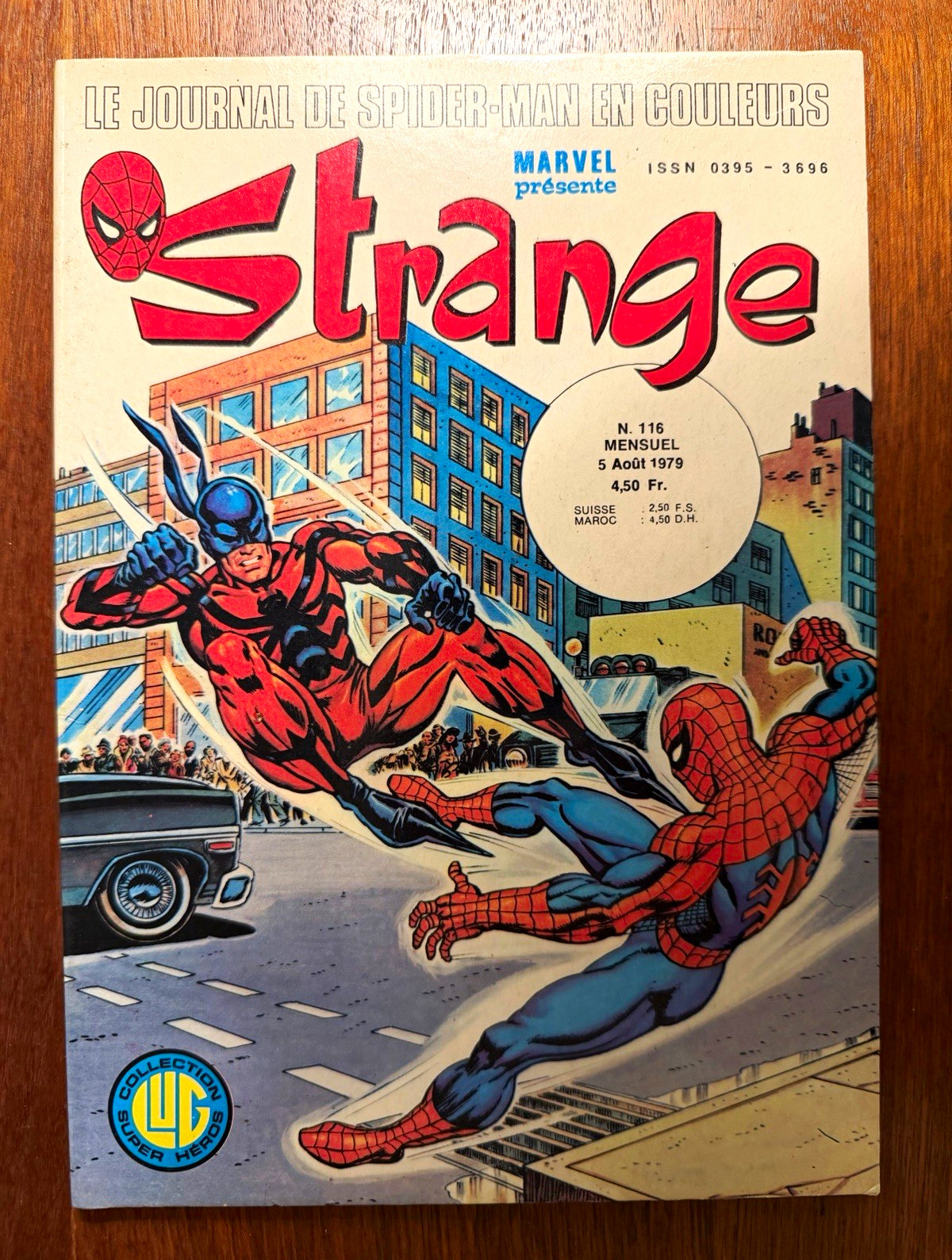 Strange Marvel Comics lotto di 4 LUG francesi #116 #131 #133 #137 Spider-Man 1979-81