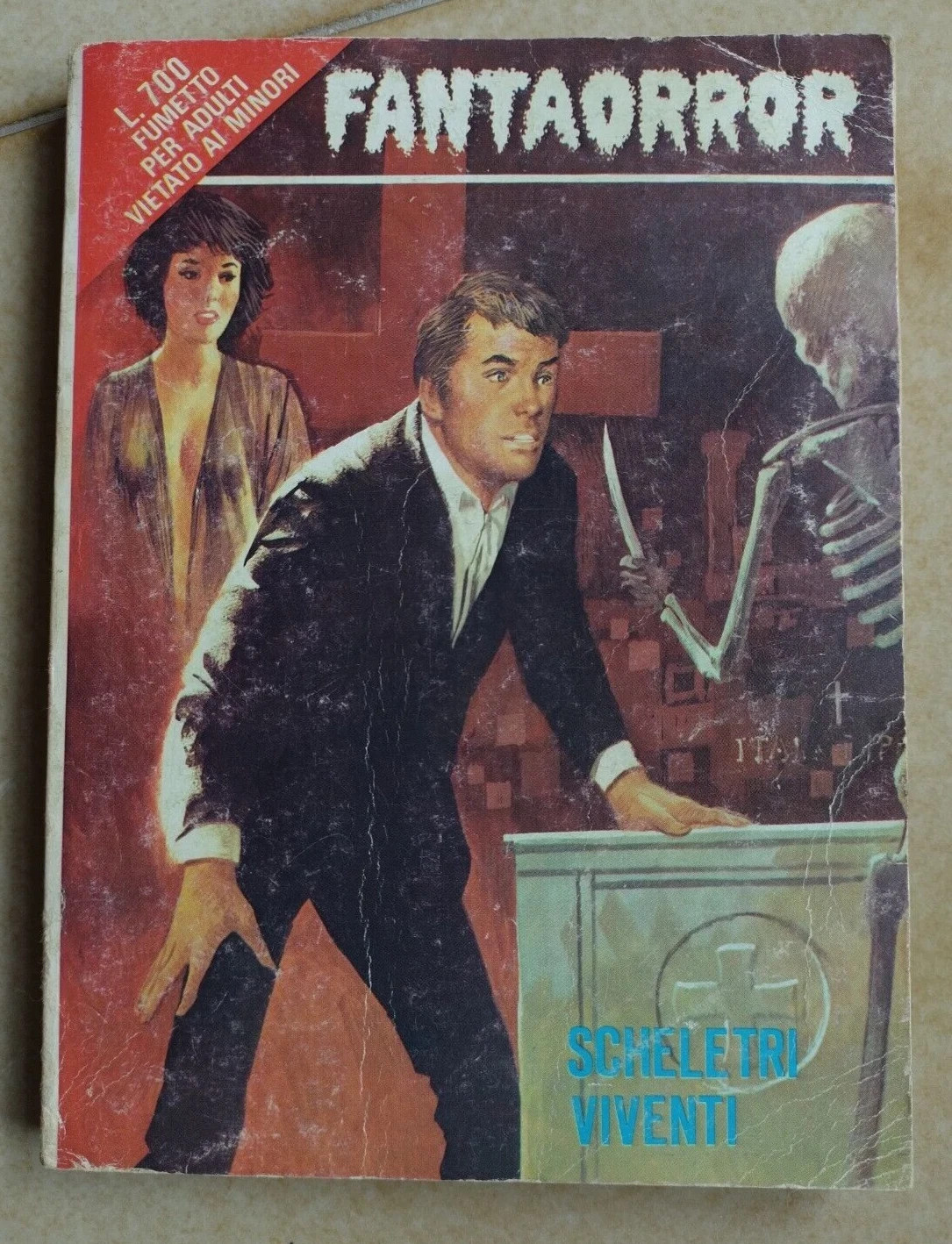Fumetto FANTAORROR n. 13 - Scheletri viventi - 1979 - 2 storie complete