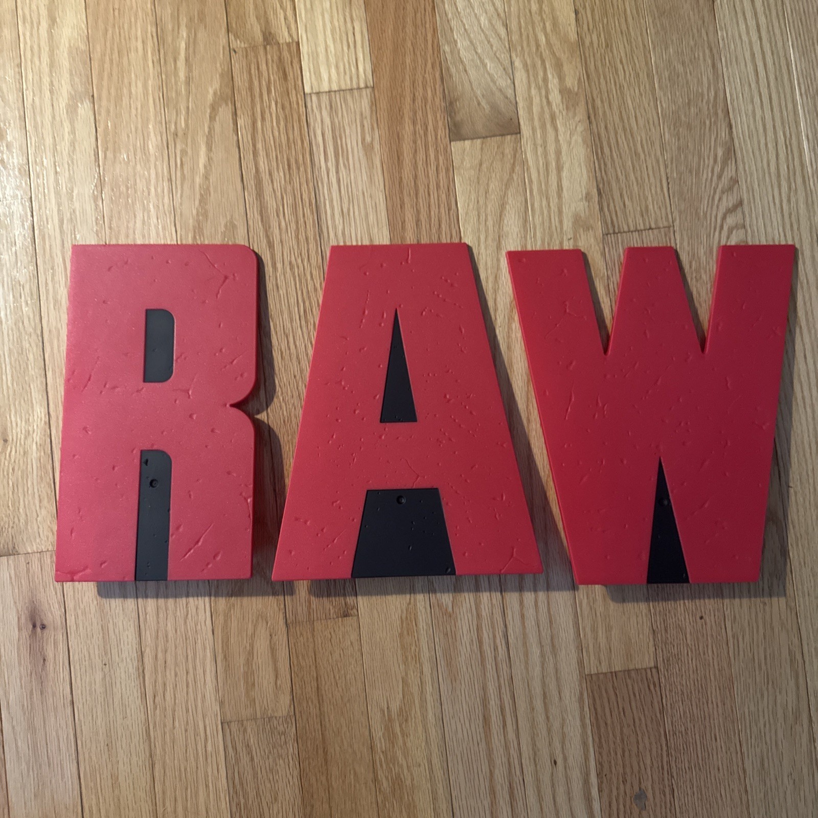 WWE MATTEL ELITE MONDAY NIGHT LETTERE D'INGRESSO GREZZE - RAW 30° ANNIVERSARIO