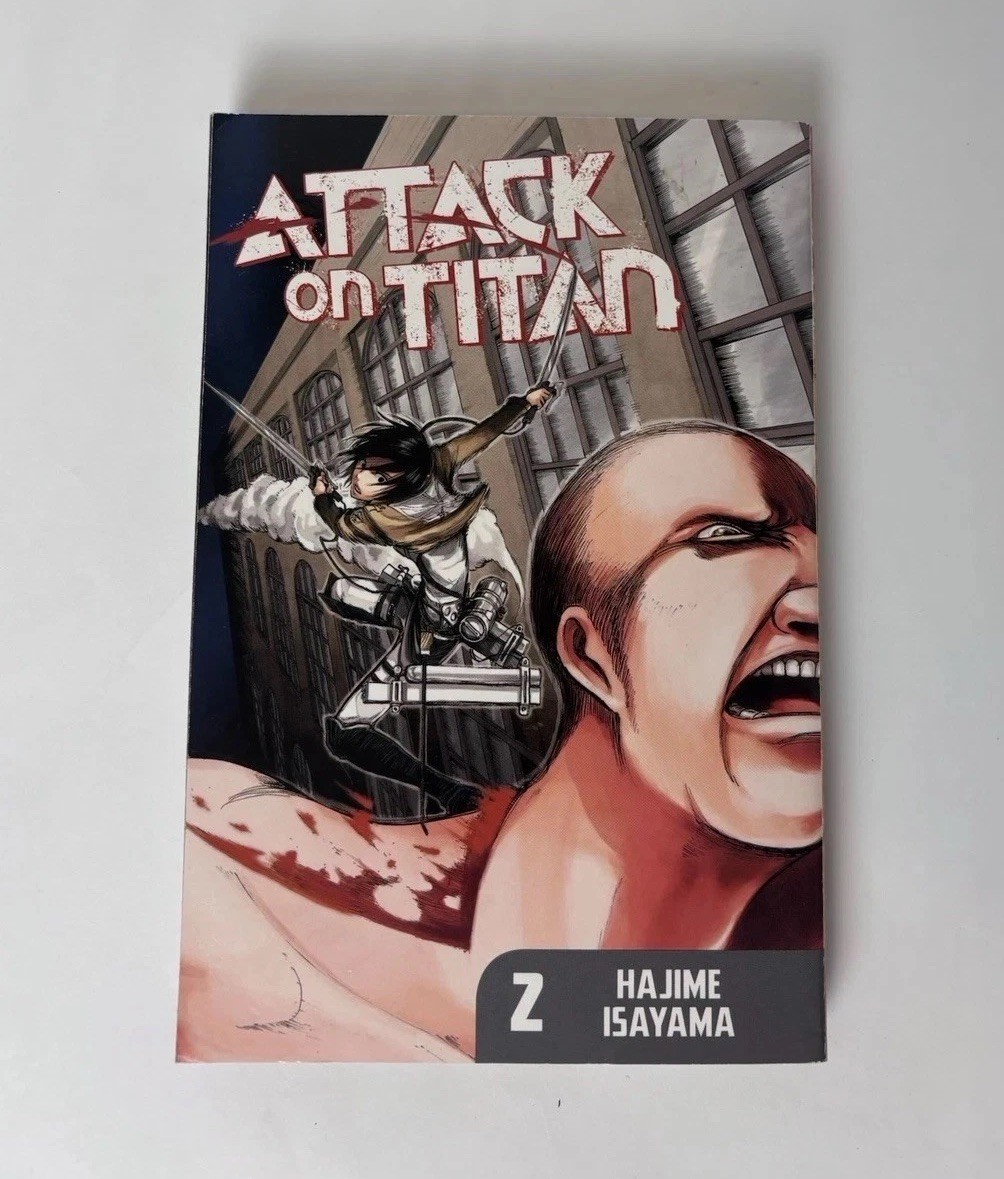 Attacco al Titano Vol. 2 libri tascabili Manga Trade di Hajime Isayama