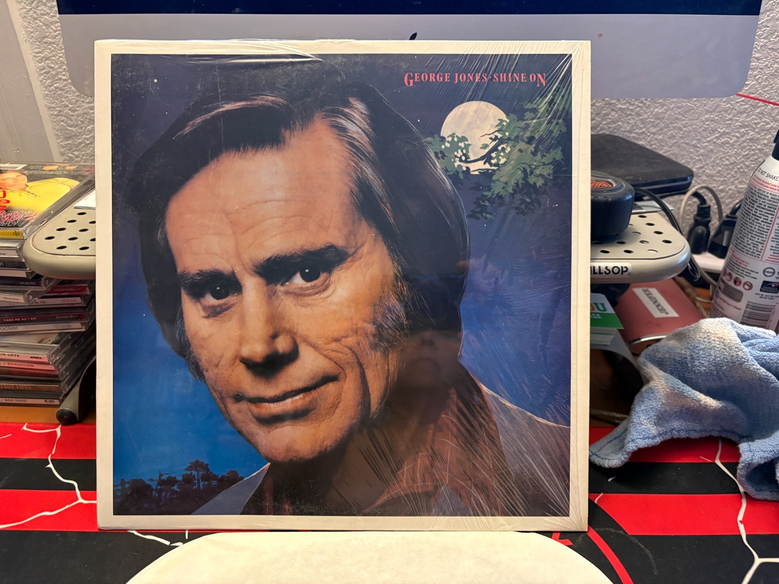 George Jones SHine On 1983 Lp, CBS Records FE-38406