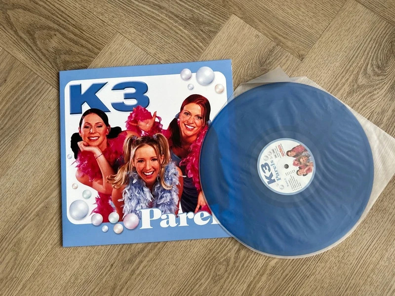 K3 - Parels blauwe vinyl