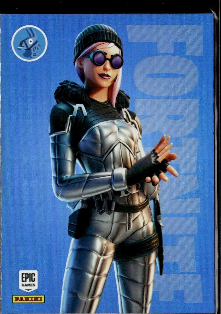 Arctica 2021 Panini Fortnite Series 3 HOLO Rare Outfit #26