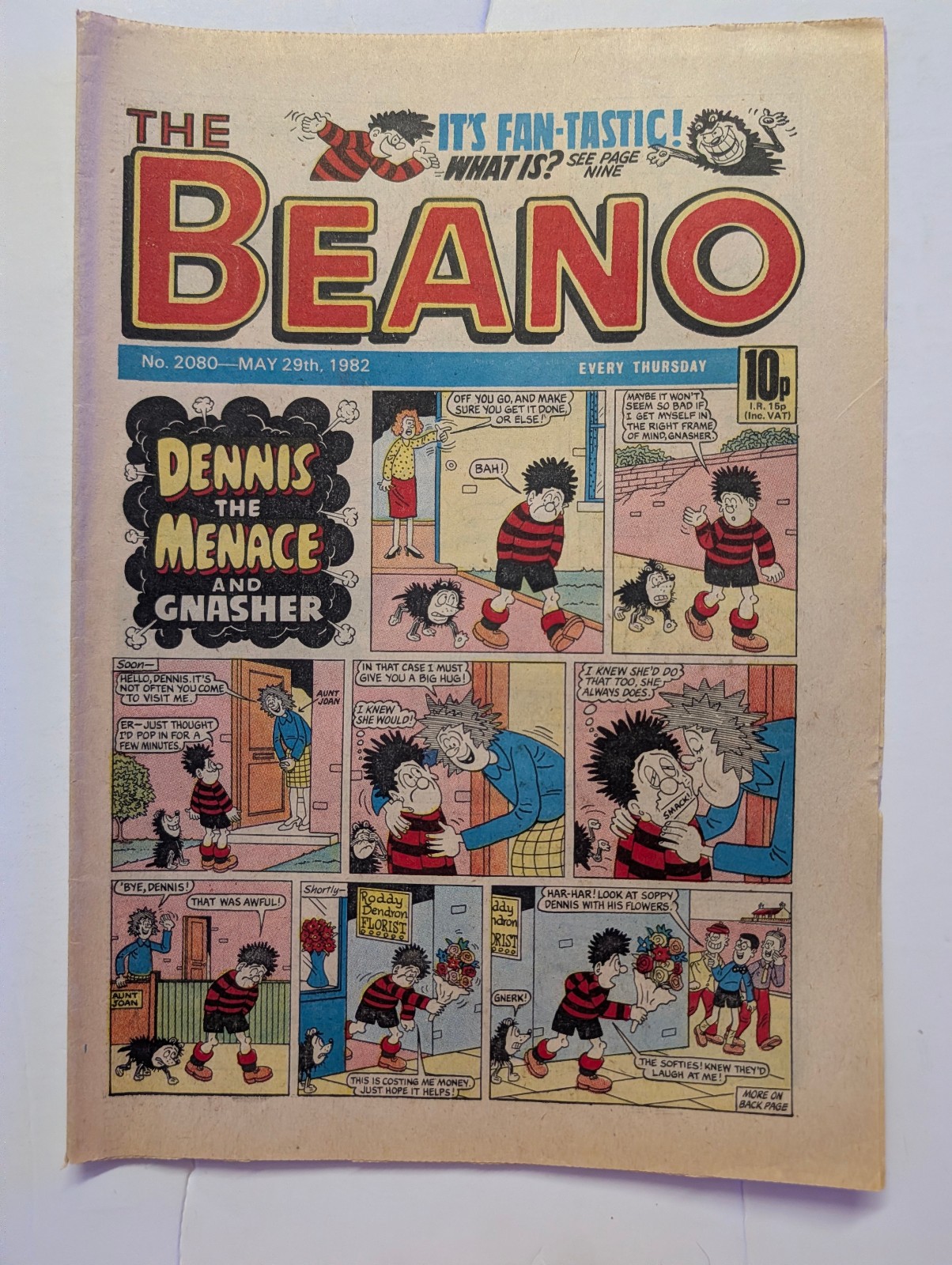 Beano Comic No 2080, May 29th 1982.