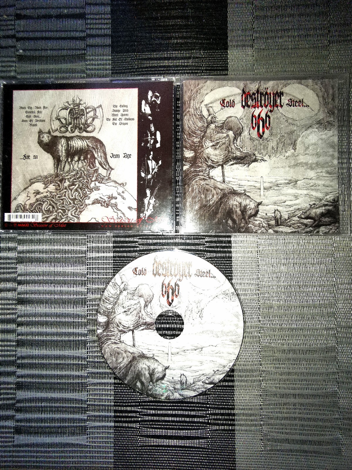 CD Destroyer 666 Cold Steel Org Official Reissue SOM052 Black Metal Desaster