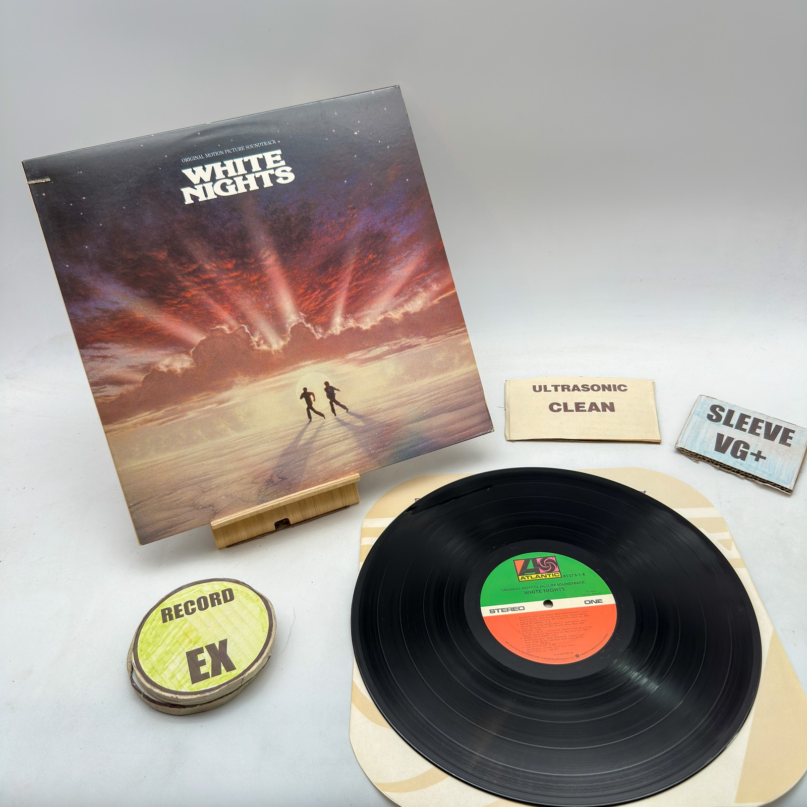 Various- White Nights: Original Motion ... EX/VG+ Ultrasonic Clean 1985