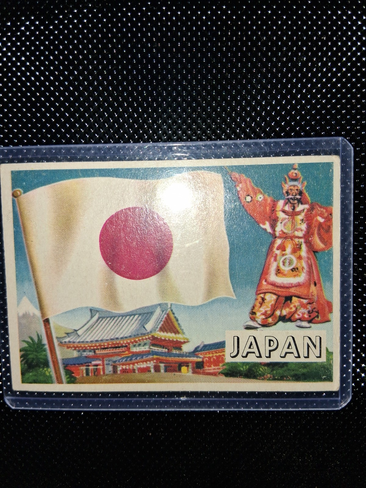 1956 TOPPS Flags Of The World JAPAN #36