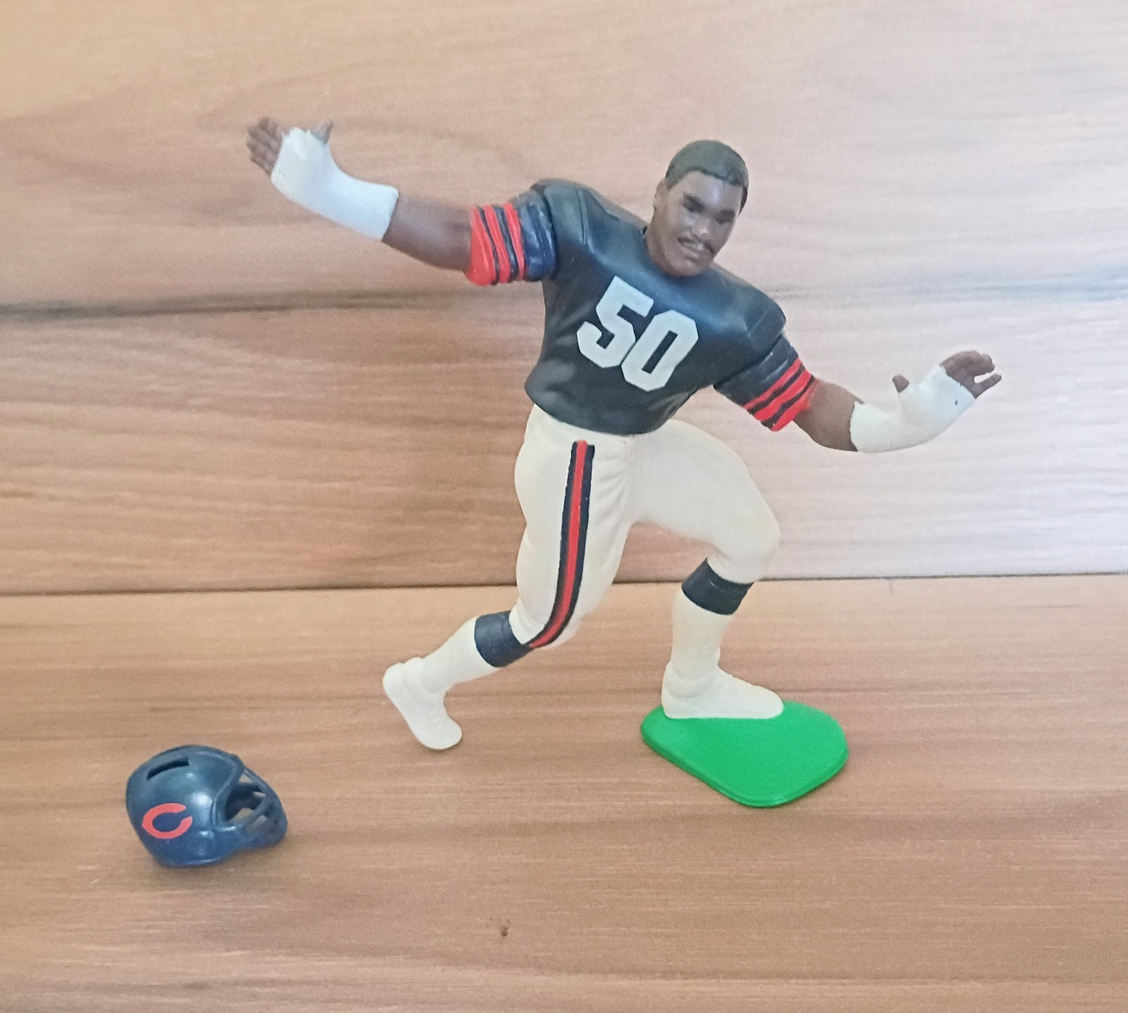 Figurina Mike Singletary Chicago Bears Kenner Starting Lineup NFL 1988 ROOKIE 