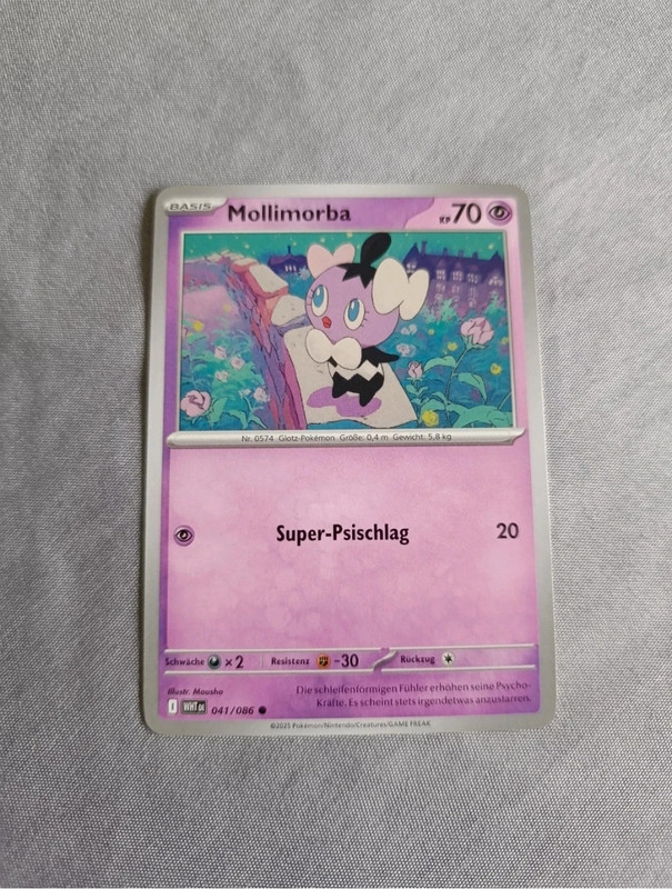 Pokèmon Karte Mollimorba Einzelkarte Sammelkarte