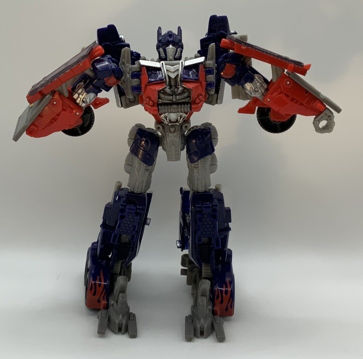 Transformers: Dark of the Moon Optimus Prime Autobot Mech Tech 6” incompleto ottime condizioni