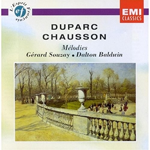 HENRI DUPARC - Duparc, Chausson: Melodies / Gerard Souzay, Dalton Baldwin - CD