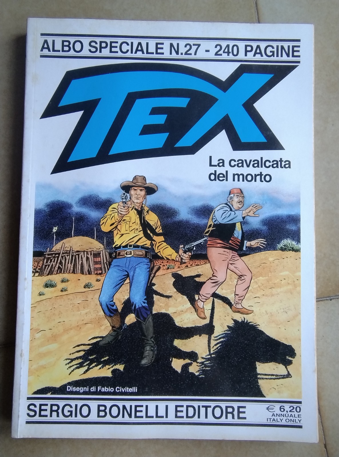 TEX Speciale (Texone) n. 27 -La cavalcata del morto-2013-Disegni Fabio Civitelli
